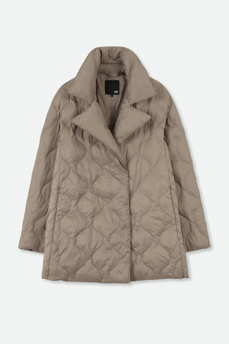 Calvin klein chevron on sale faux fur coat