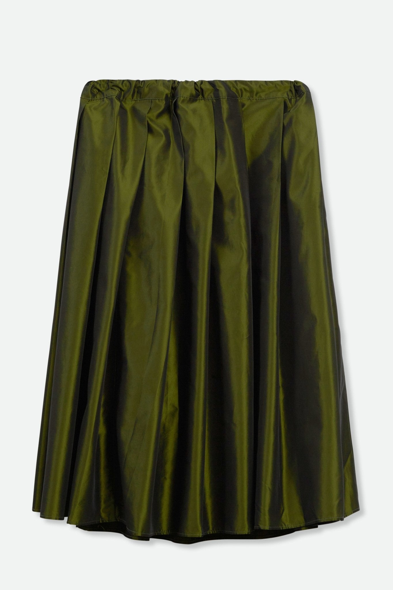 PLEATED SKIRT WITH ADJUSTABLE DRAWSTRING - Jarbo