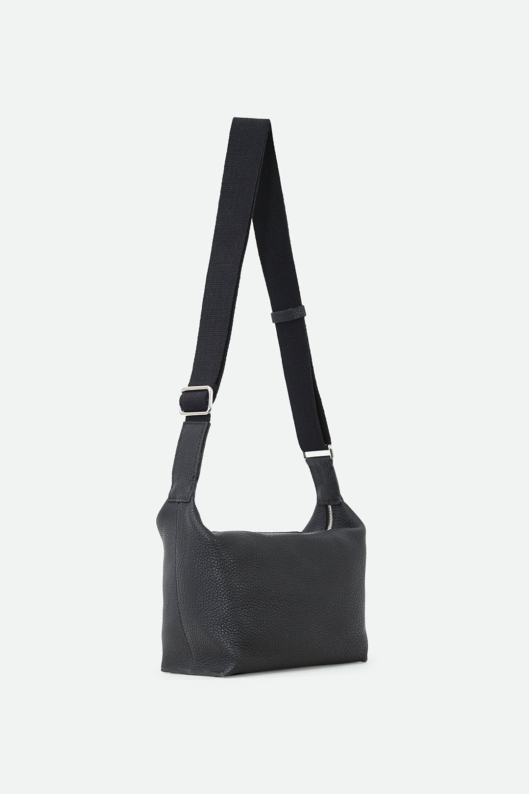 RAVELLO ITALIAN LEATHER HANDBAG IN BLACK - Jarbo