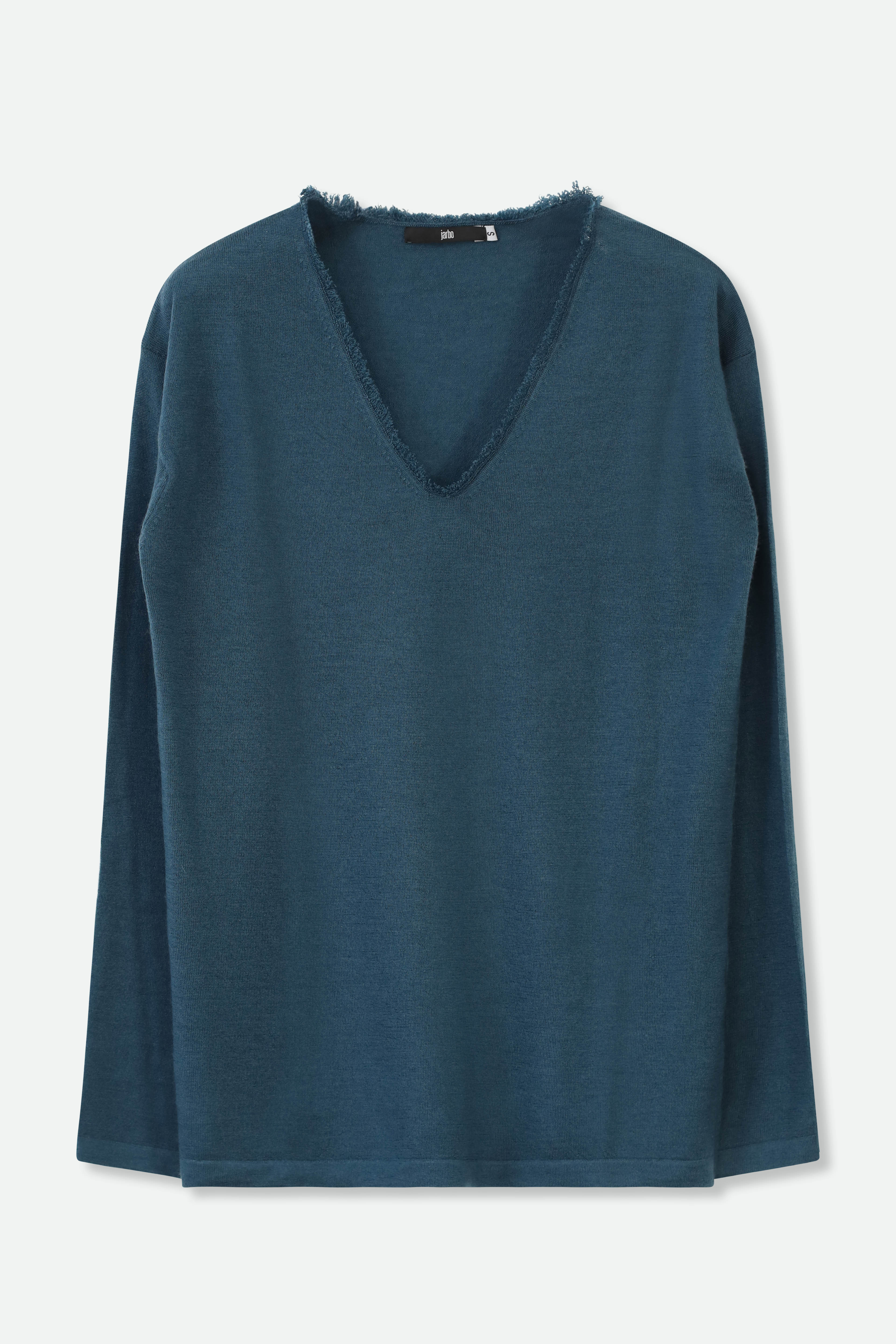 AVANT TOI - V-neck Silk Blend Sweater
