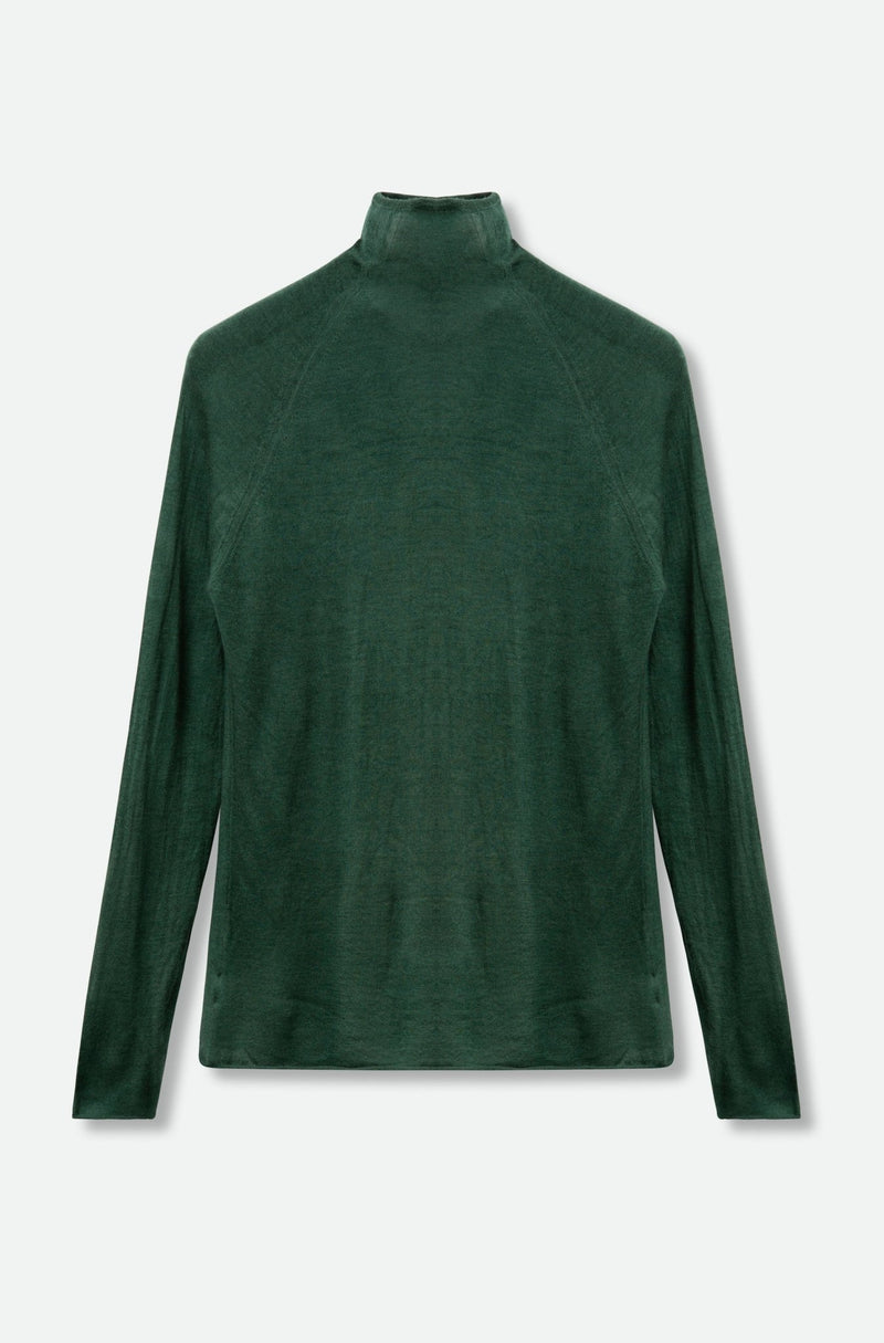 SHANE HIGH NECK SWEATER IN HAND-DYED CASHMERE - Jarbo