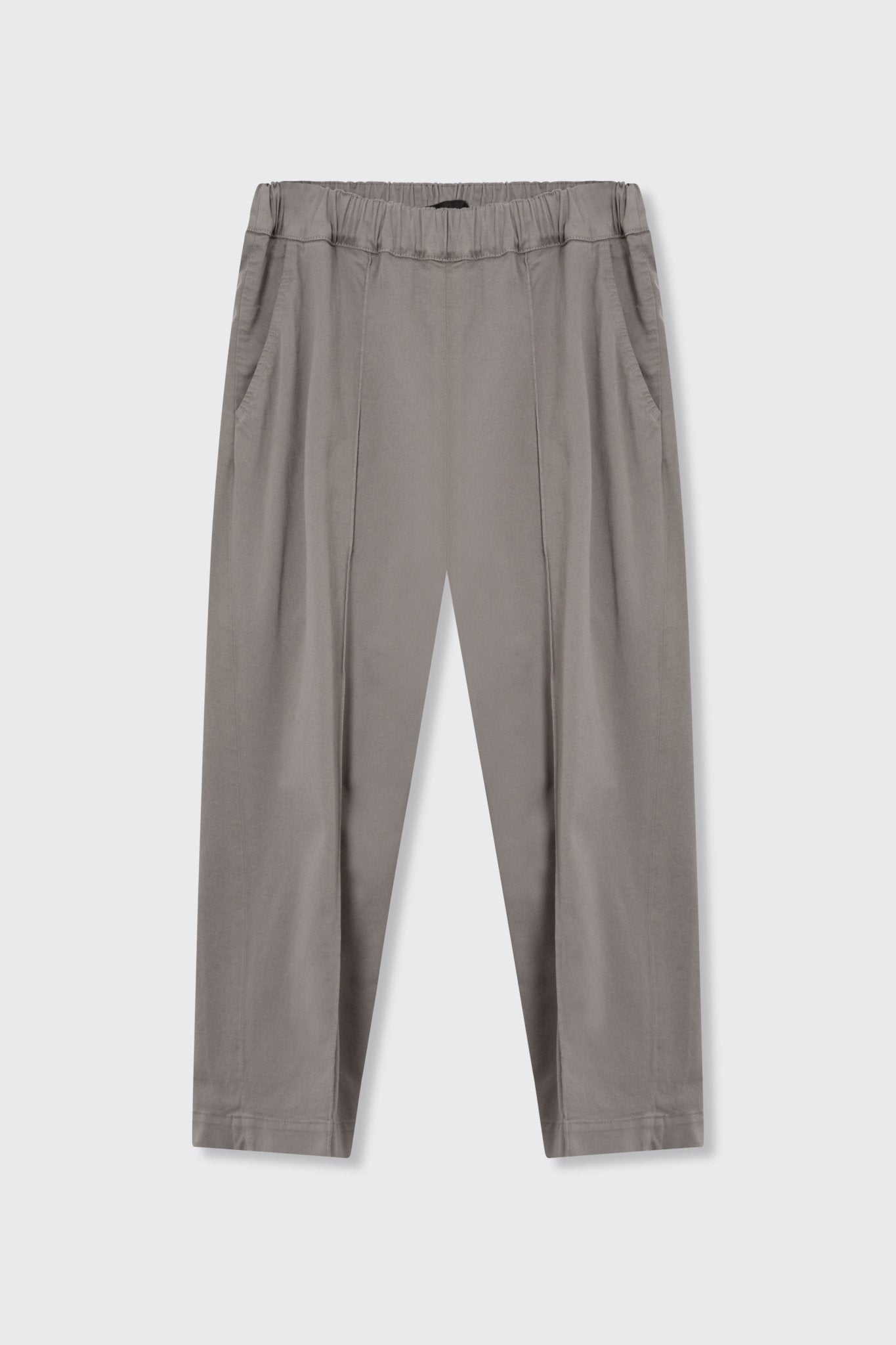 SHAY PULL-ON PANT IN GARMENT WASHED COTTON - Jarbo