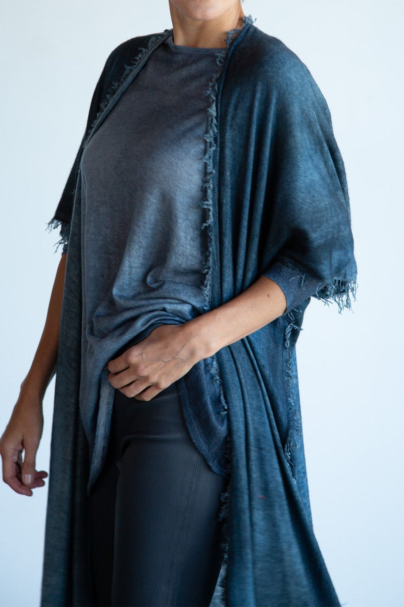 SKY TOP IN HAND-DYED CASHMERE - Jarbo
