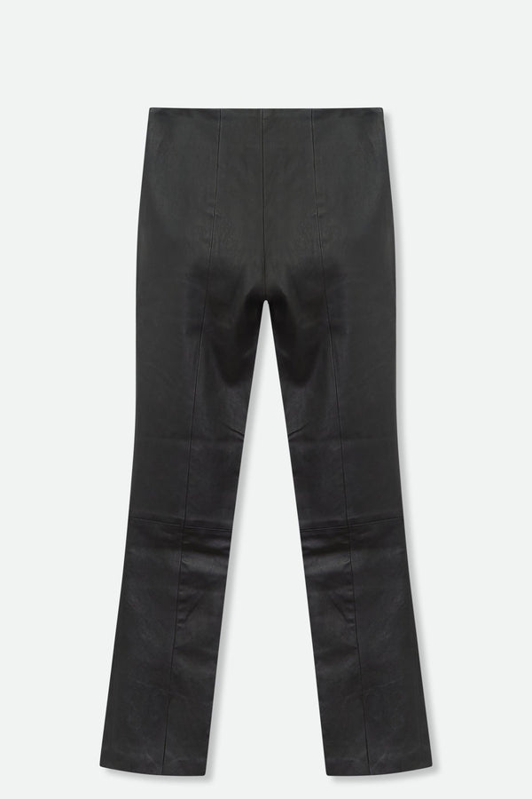 TRAVERNA FITTED PANT IN STRETCH LEATHER - Jarbo