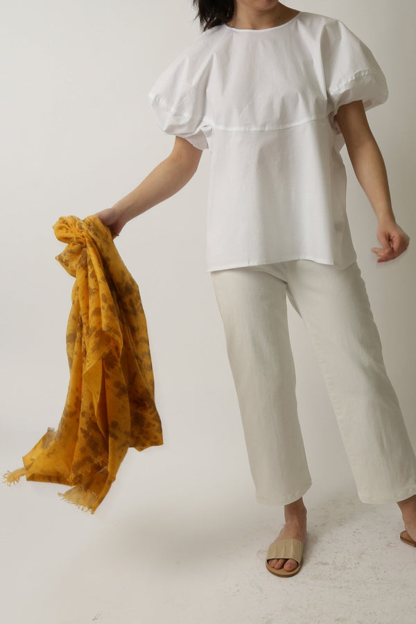 TUSCAN SUN SCARF IN HAND DYED CASHMERE - Jarbo