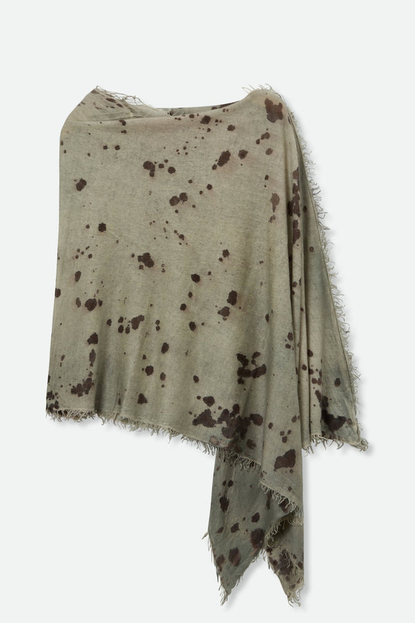 VARA IN HAND DYED CASHMERE SPECKLED CEMENT GREY - Jarbo