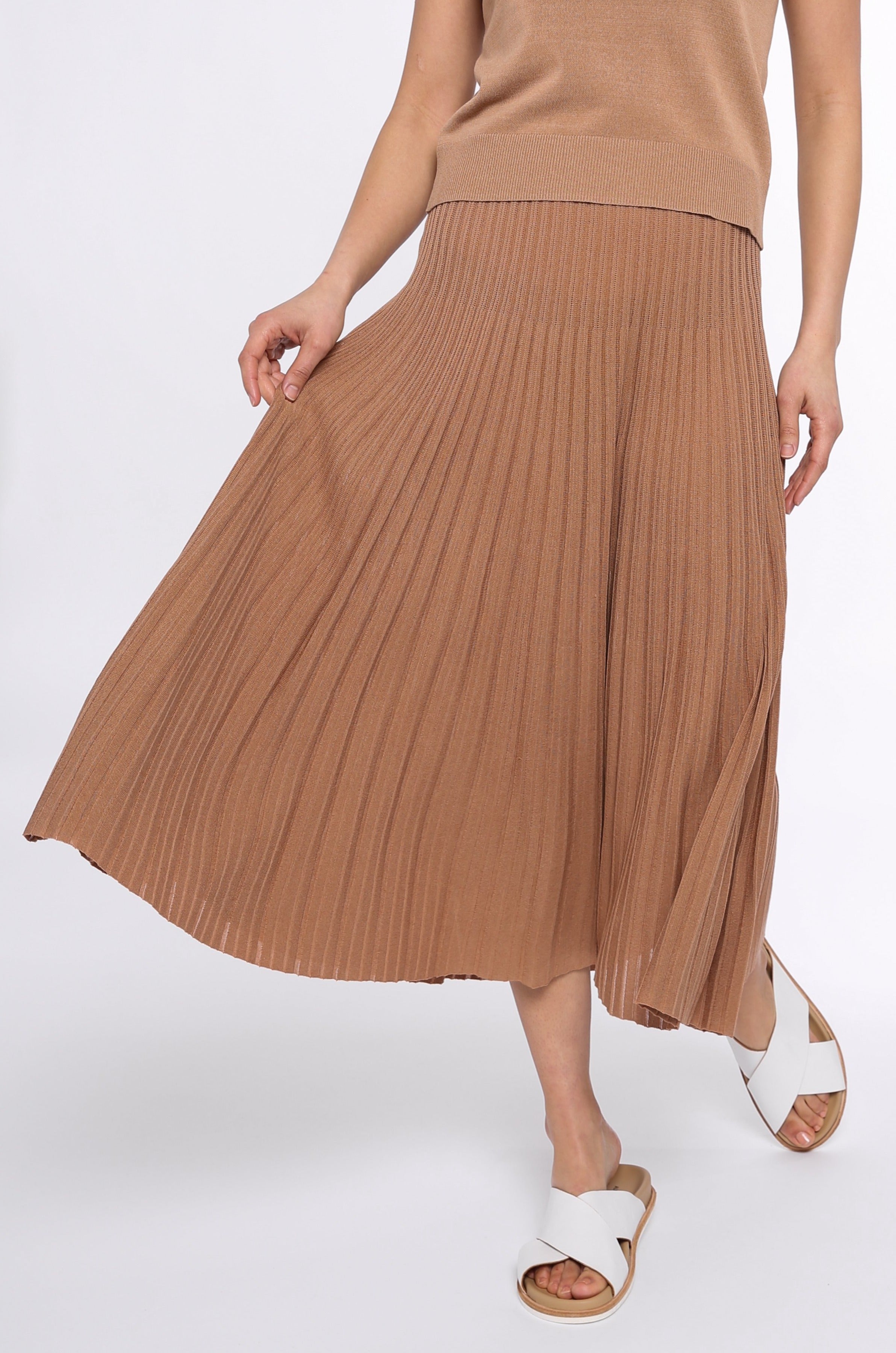 VERA SKIRT IN COTTON BLEND - Jarbo